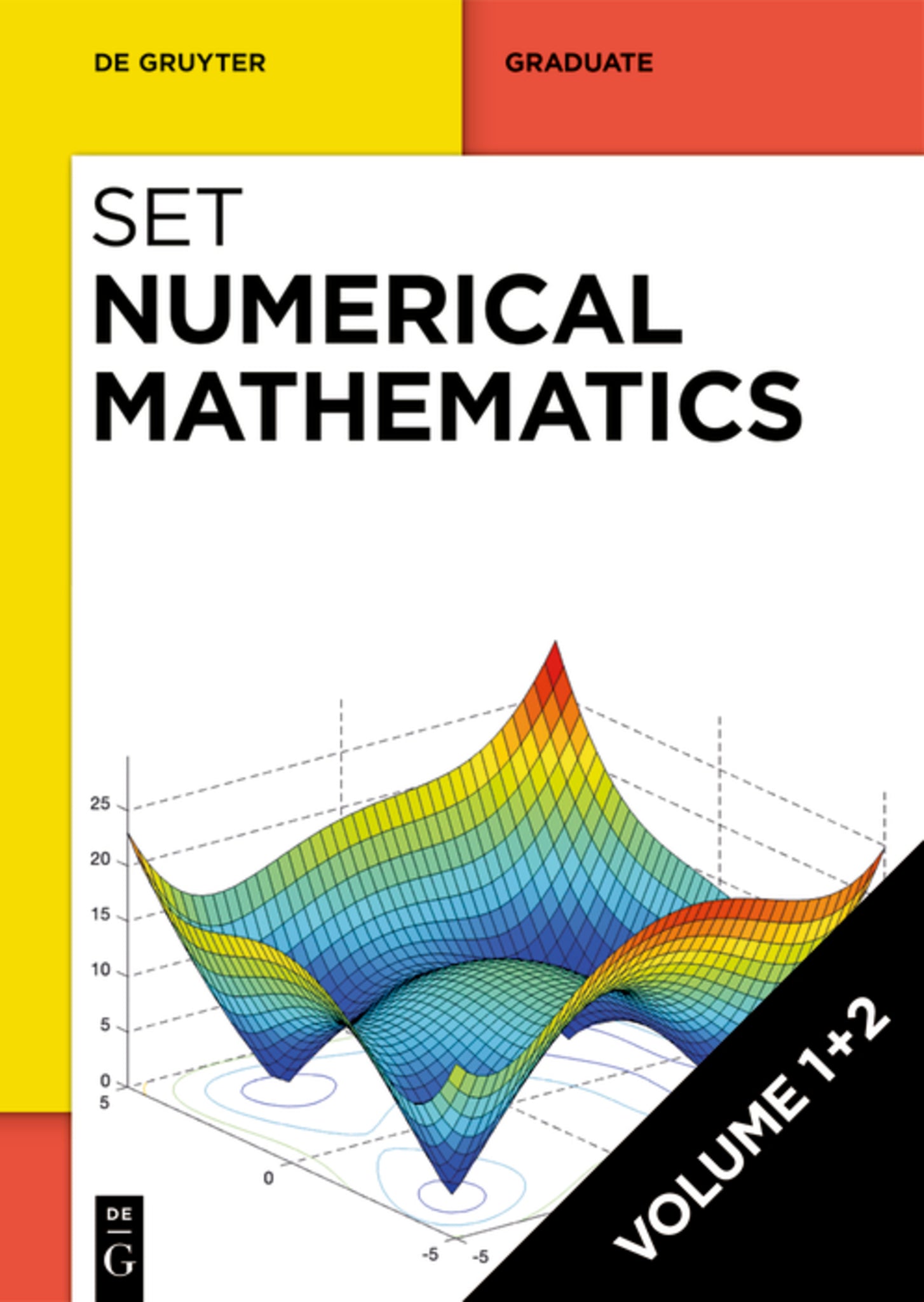 Cover image for Set: Numerical Mathematics, Vol. 1+2 ISBN 9783112209820